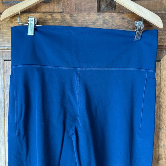 Athleta Blue Salutation Stash Pocket Leggings Size 1X - Picture 2 of 9